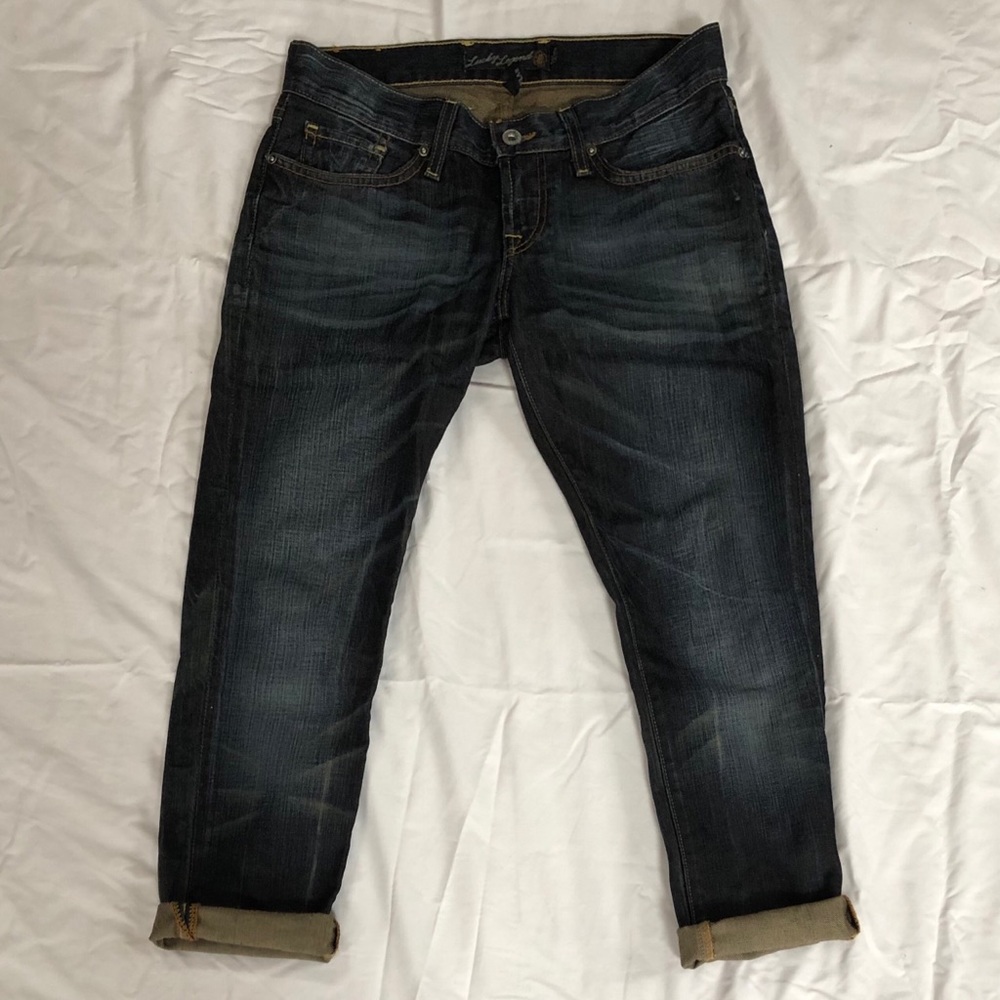 Women's Lucky Brand Riley Dark Wash Jeans